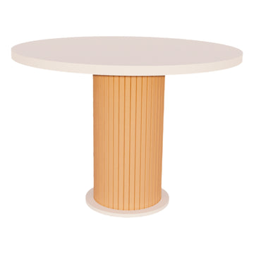 Weltwood Bohemian Round Dining Table | 4-Person, 36mm MDF Top & Beech Wood