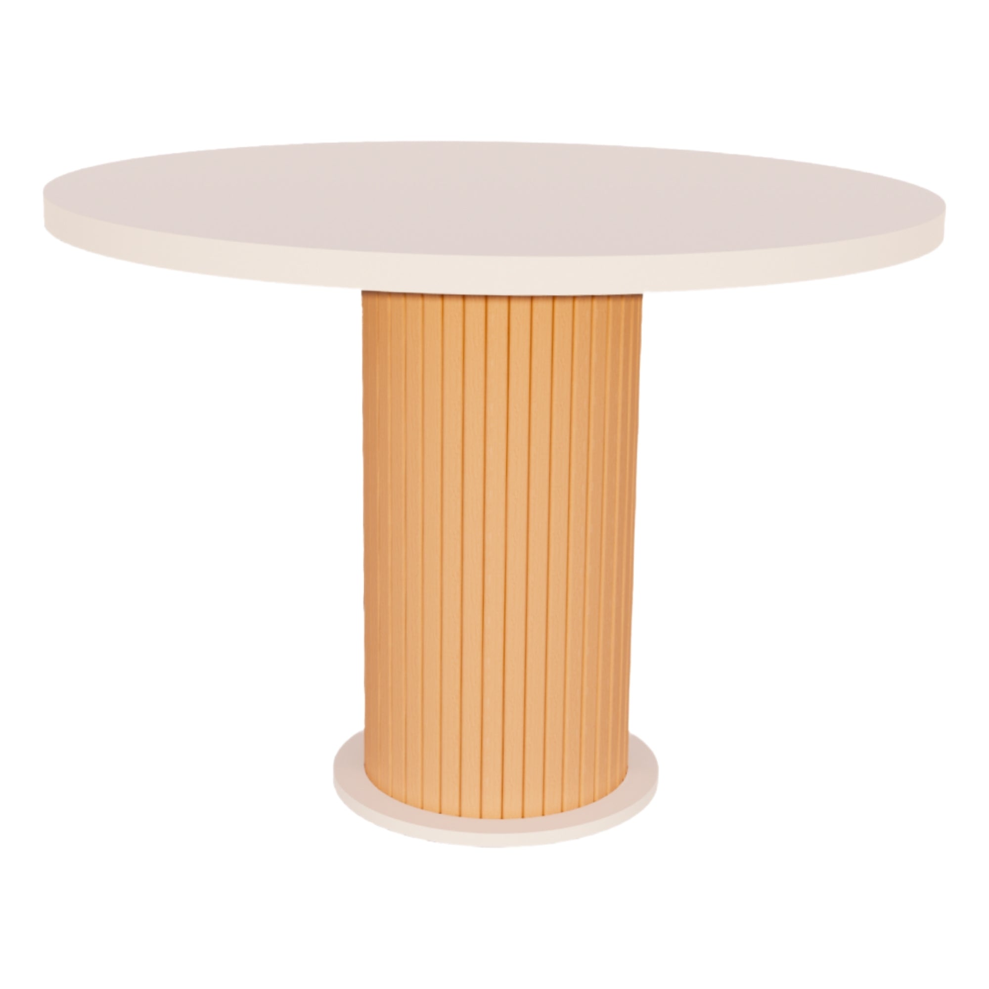 Weltwood Bohemian Round Dining Table | 4-Person, 36mm MDF Top & Beech Wood