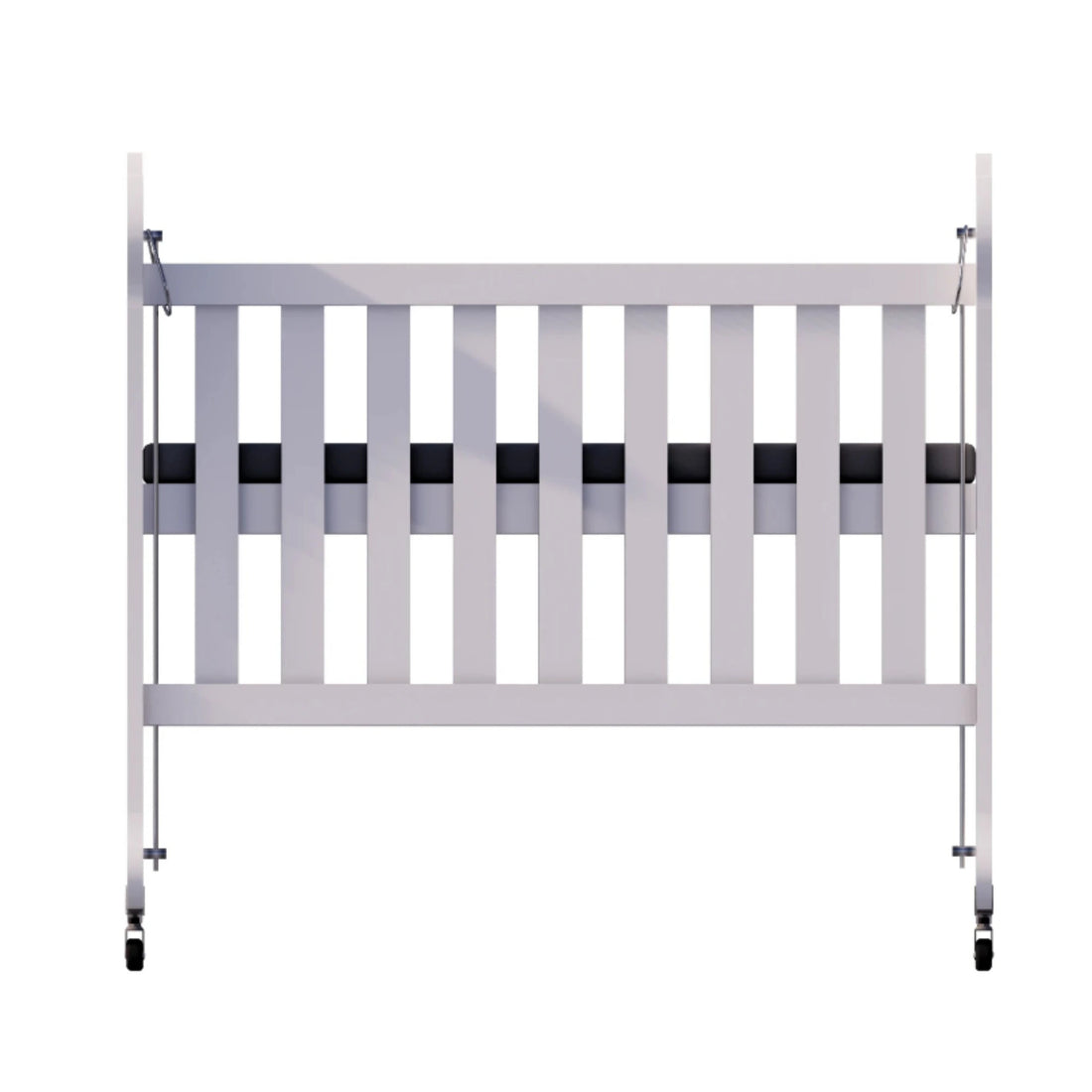 Sweetbear 50x90 Wooden Baby Crib, 0–2 Years, Wheeled, Safe Sleeping Space
